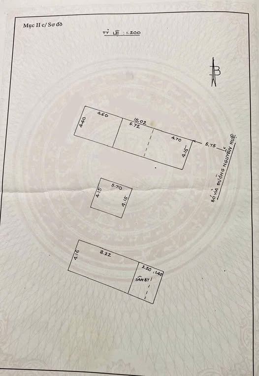 Nhà 1,5 mê mặt tiền Nguyễn Huệ, Bình Định, kinh doanh đỉnh cao