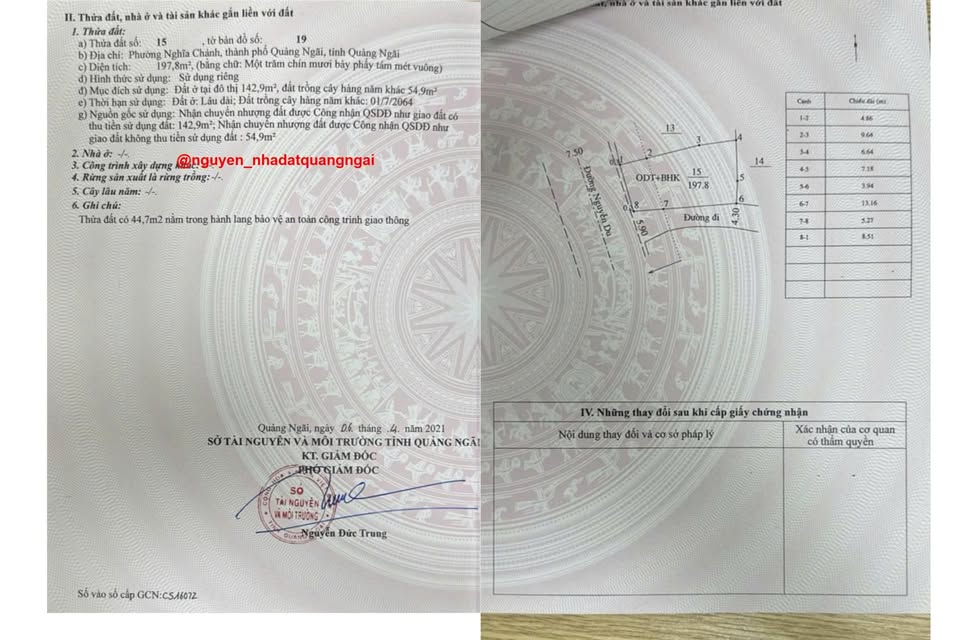 Mặt tiền Nguyễn Du - Lô đất vàng 198m2, nở hậu hút tài lộc