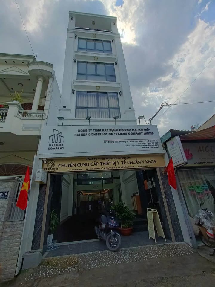 Bán nhà 5x27m, 1 hầm, 4 lầu, sân thượng, Gò Vấp, 22 tỷ