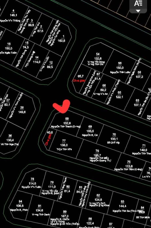 Đất dịch vụ di trạch - lô góc siêu rộng, vị trí đắc địa