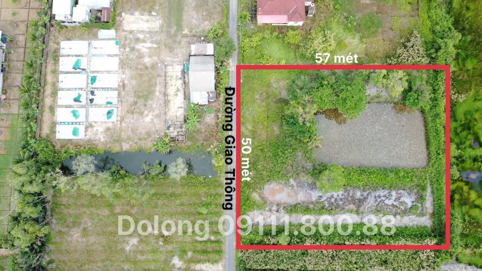 Đất vàng Vĩnh Thanh 2787m2 vuông vức, sổ hồng riêng, gần Vành đai 3