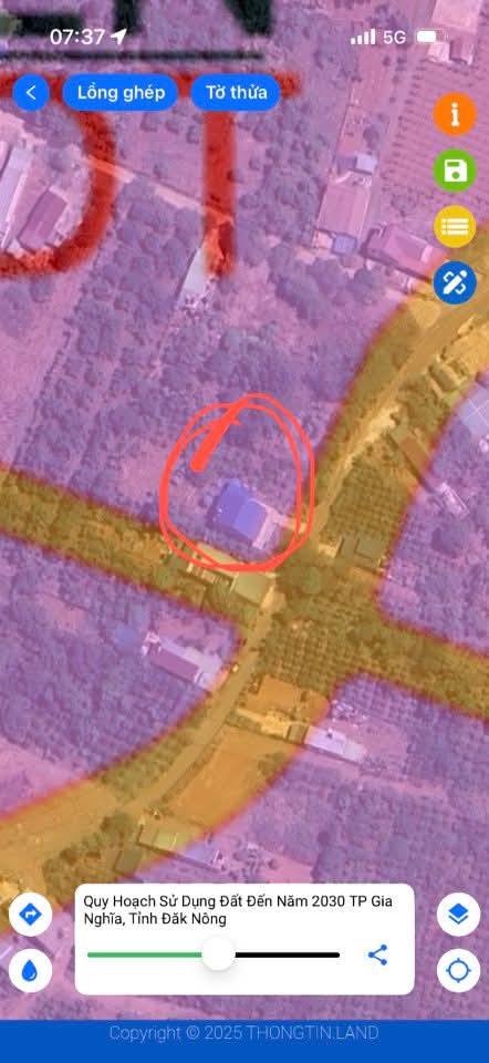 Nhà trung tâm thành phố Gia Nghĩa, diện tích 750m2, giá 1.95 tỷ