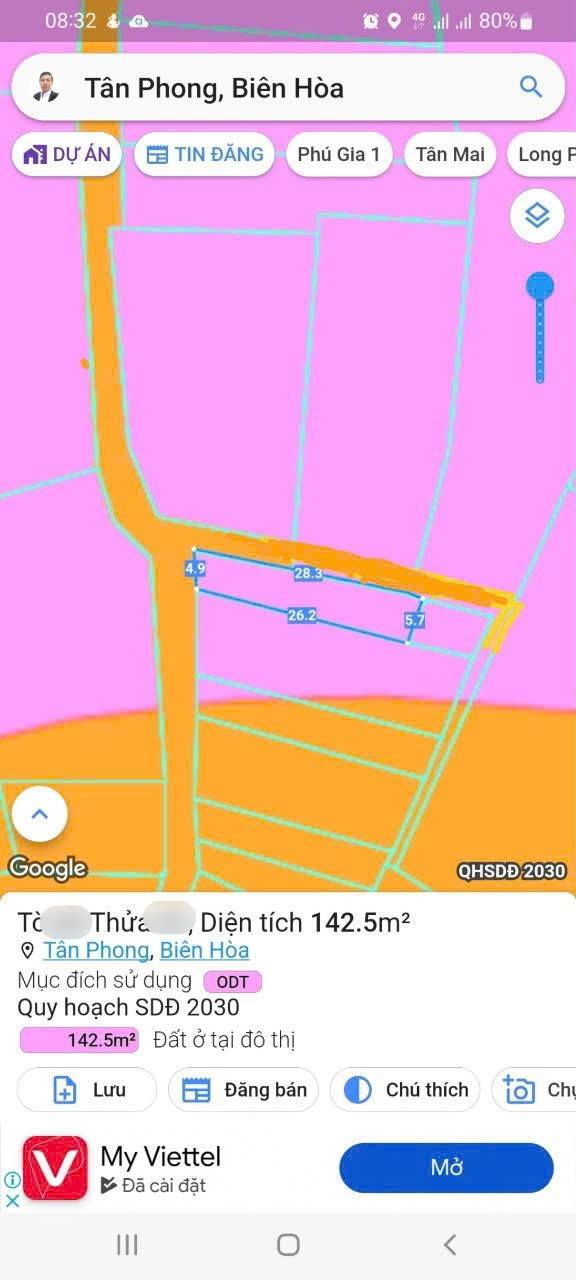 Tìm đâu ra lô đất góc 2 mặt đường siêu đẹp tại Tân Phong, Biên Hòa, Đồng Nai