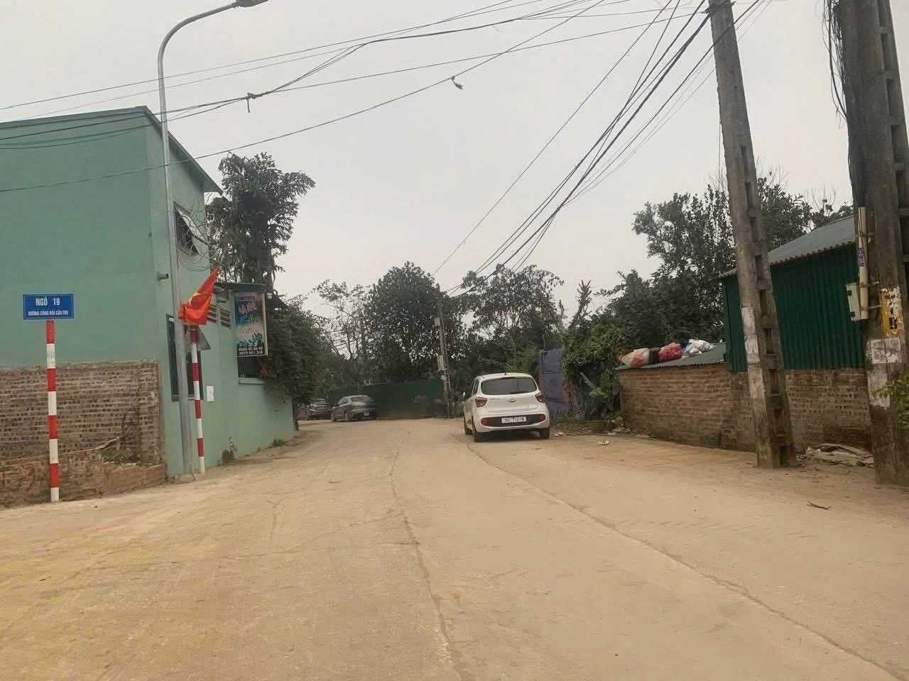 Đất vàng Thạch Thất 109m² thổ cư, ô tô đỗ cửa, sổ sẵn