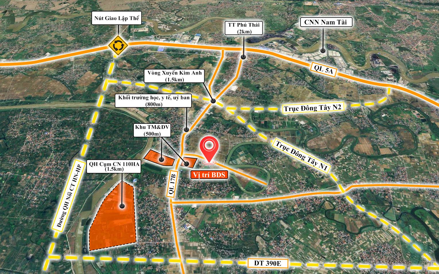 15 lô đất F0 trung tâm xã An Thành, Kinh Môn, Hải Dương, giá từ 703 triệu