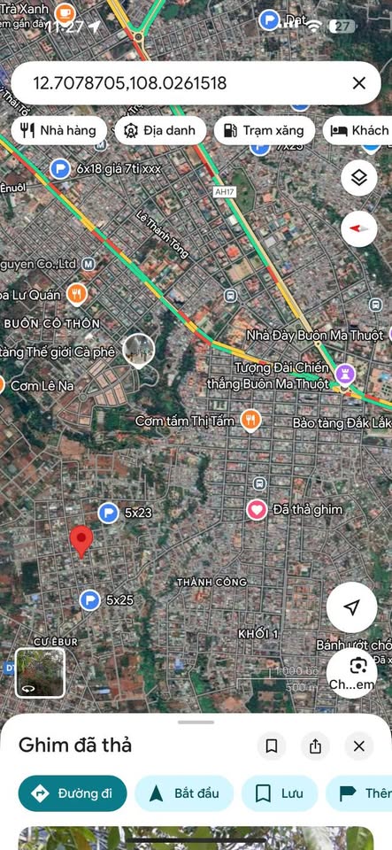 Bán gấp nhà hẻm A11 Cư Bua, ô tô tránh, cách ngã 6 chỉ 2km, giá 2.18 tỷ