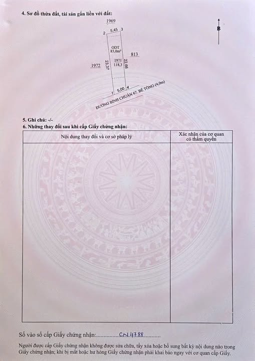 Chào mừng quý khách đến với cơ hội sở hữu đất vàng tại Bình Chuẩn, Bình Dương