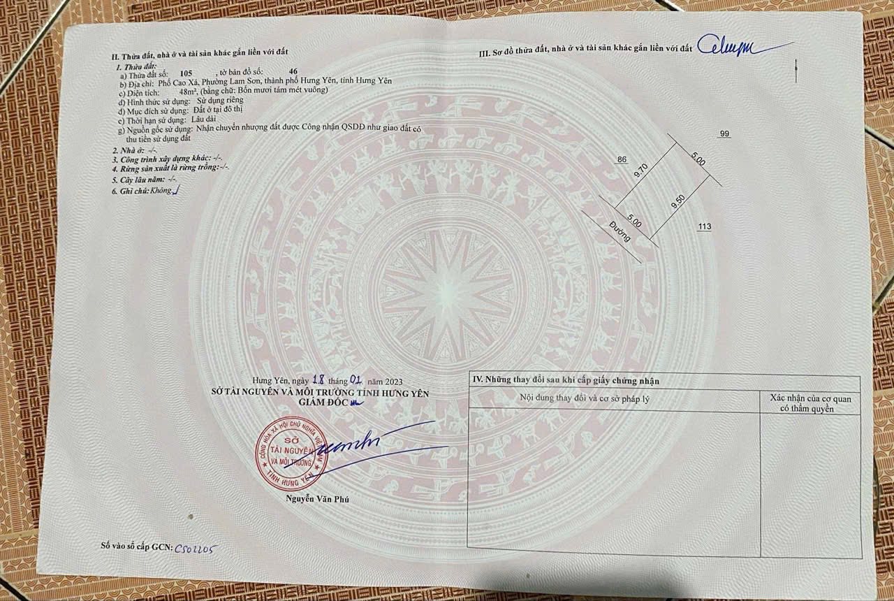 Lạc bước về khu phố Cao Xá, Lam Sơn, Hưng Yên, nơi có mảnh đất 48m2 với chiều ngang 5m