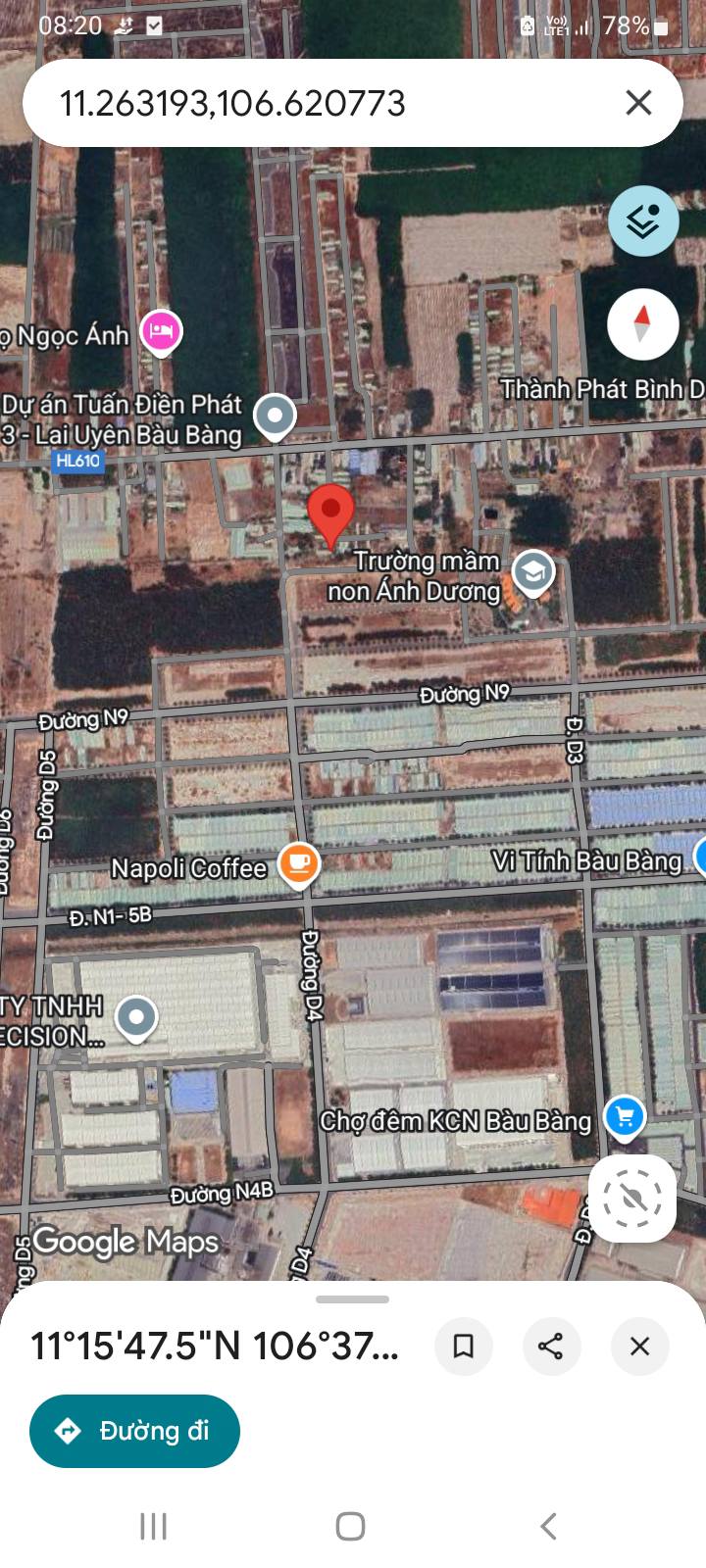 Bán đất vàng khu công nghiệp Bàu Bàng, sổ đỏ sẵn sàng, giá hời