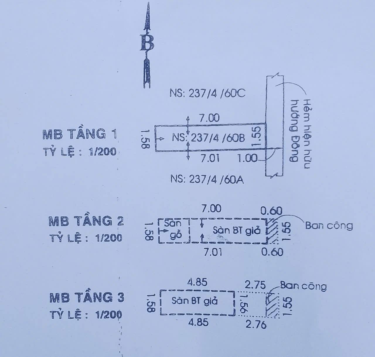 Nhà 33m2 Hòa Bình, Tân Phú, giá iu thương
