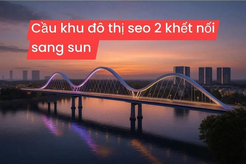 Đón sóng làm cầu thông sang dự án Sun Lam Hạ