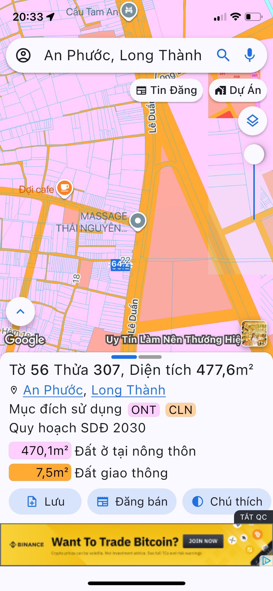 Mặt tiền Lê Duẩn xịn xò, sổ riêng 100m2 thổ cư, giá 19 tỷ