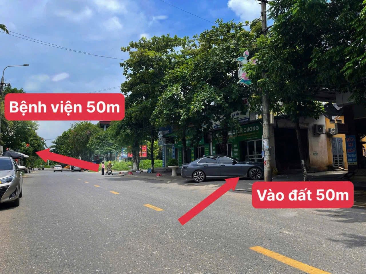 Đất vuông như bánh chưng, gần bệnh viện, sổ sẵn sàng, chỉ chờ bạn rước