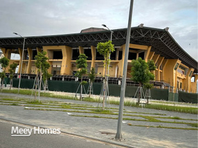 Mảnh đất vàng tọa lạc trên con đường Trần Văn Ơn sầm uất, ngay cạnh Quảng Trường Nhà Thi Đấu