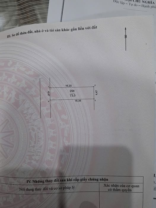 Đất vàng Chương Dương 73m² đón sóng Vin, tiềm năng tăng giá vượt trội