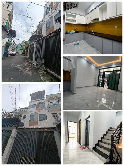 Nhà 4 tầng hẻm xe hơi giáp Phú Nhuận, sổ hồng vuông vắn 44m2