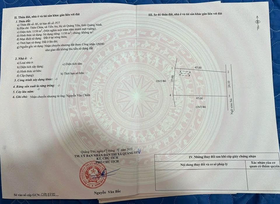 Đất thôn Chùa Tiền An siêu phẩm phân lô, đầu tư đỉnh chóp