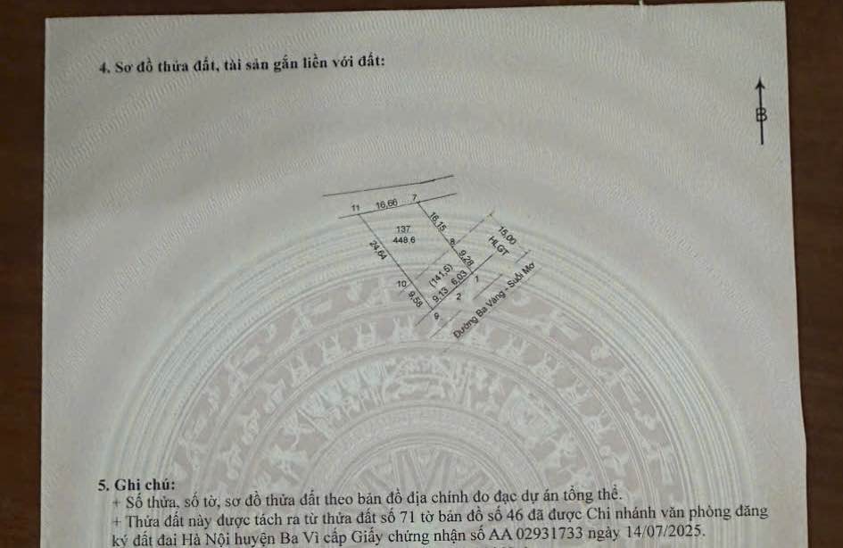 Siêu phẩm đất nền 2 mặt tiền tọa lạc ngay trục chính đường Ba Vàng