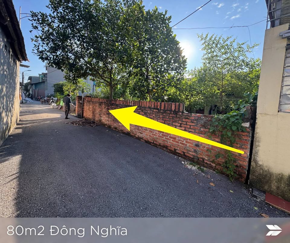 Siêu phẩm đất nền Đông Nghĩa – Đồng Tâm, Vĩnh Yên, diện tích 80m²