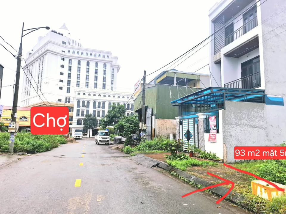 Bán đất 93m2 mặt tiền 5m vuông vắn, vị trí đắc địa Đồng Văn Xanh, Kim Bảng, Hà Nam