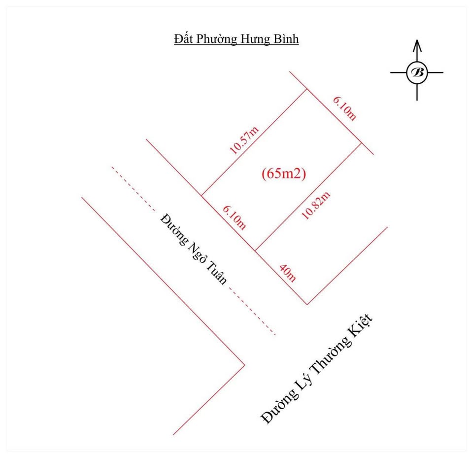 Tìm đâu ra lô đất mặt đường Ngô Tuân, phường Hưng Bình, thành phố Vinh, tỉnh Nghệ An