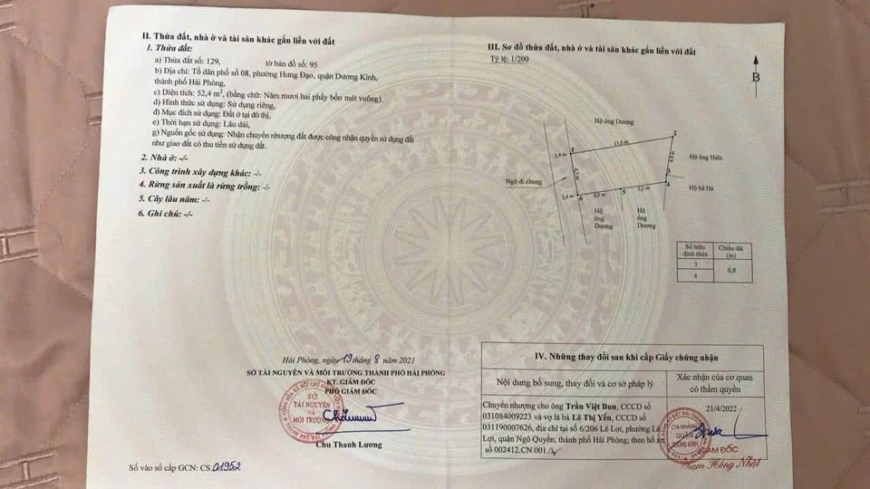 Cơ hội sở hữu lô đất đắc địa chỉ hơn 1 tỷ đồng, diện tích 52m²