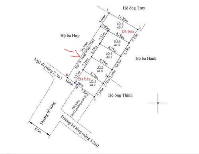 Bán đất trung tâm quận Đồ Sơn, Hải Phòng, 44,2m2, ô tô vào tận nơi