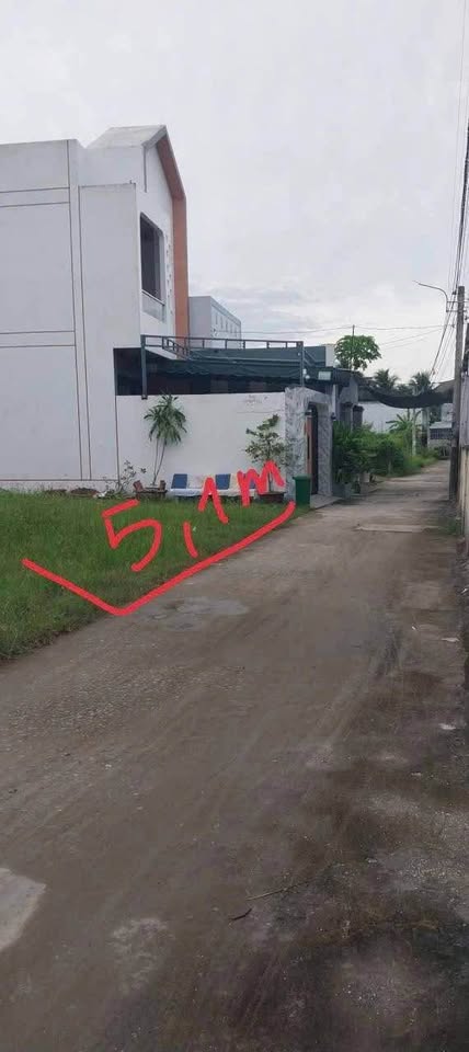 Bán đất 104m2 mặt tiền 5,1m tại phường Phú Khương, Bến Tre, giá tốt