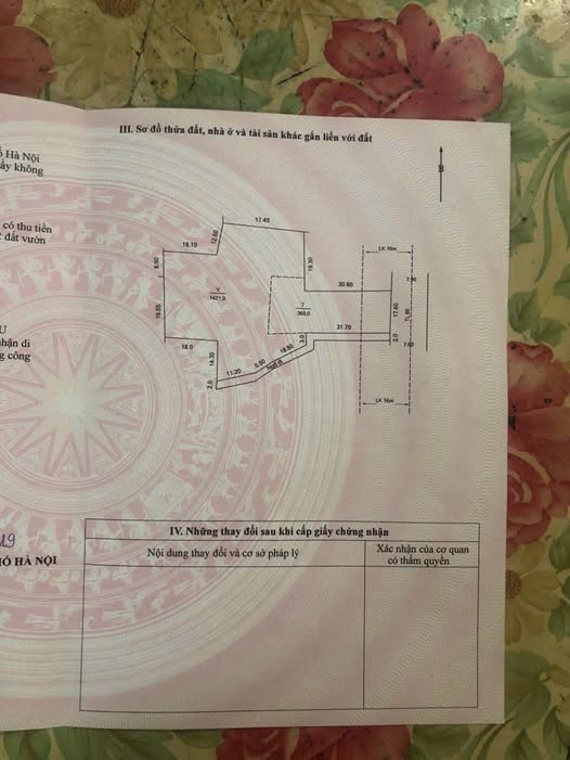 Chủ đất chính chủ cần bán gấp mảnh đất siêu rộng 1781m² tại Tiên Phương, Chương Mỹ, Hà Nội