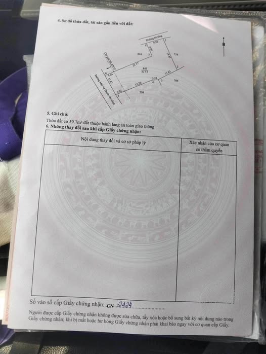 Đất Phước Thịnh - Mỹ Giao 2 mặt tiền, đường nhựa, giá hời