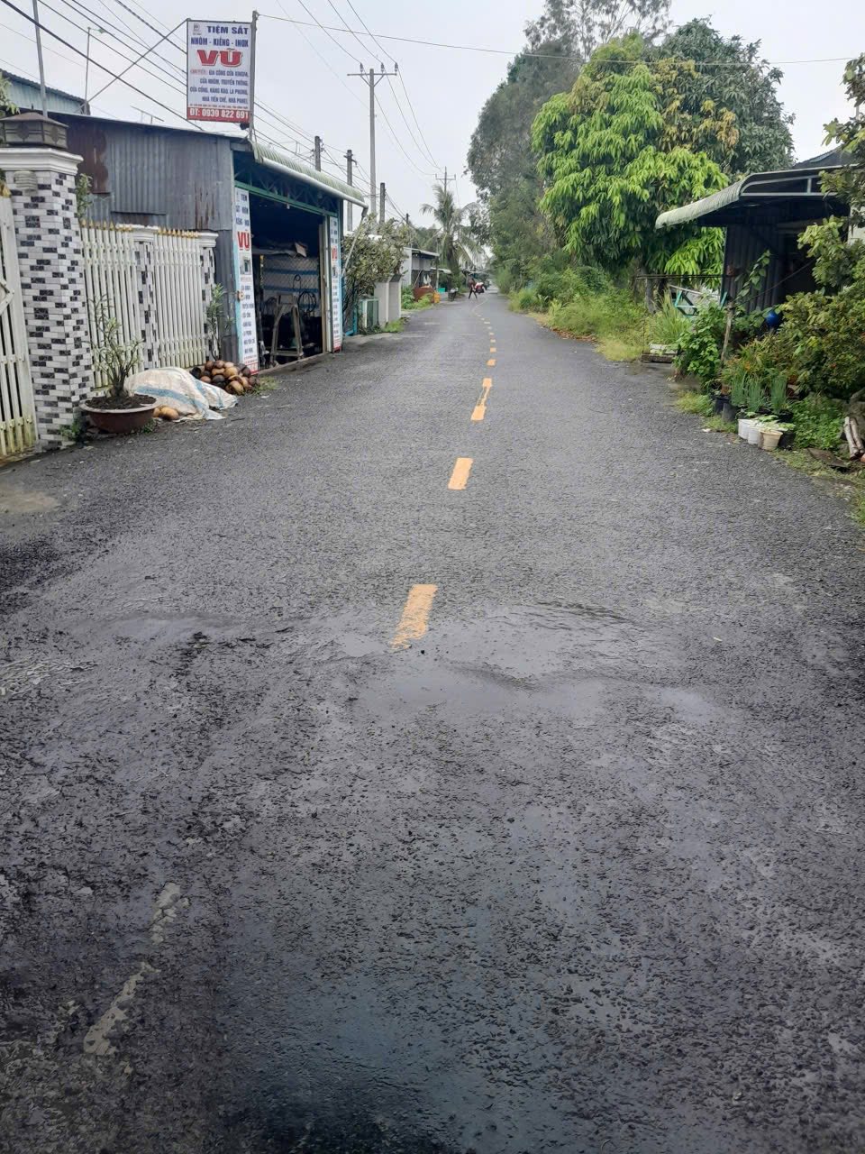 Bán nền 103m2 thổ cư, mặt tiền Huyện lộ 03, xã Hoà Long, Lai Vung, Đồng Tháp