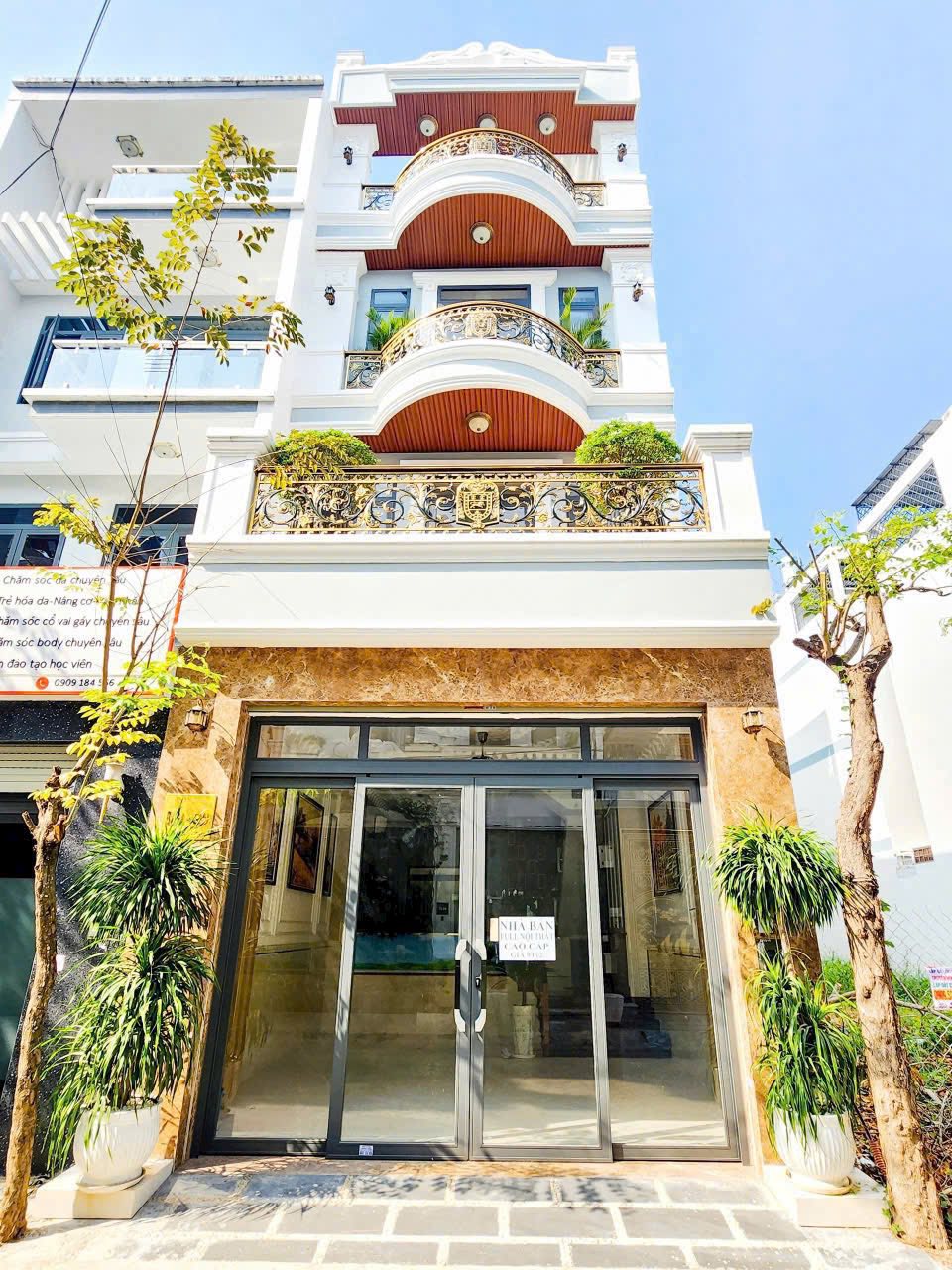 Cho thuê nhà phố khu dân cư Anh Tuấn Green Riverside, Nhà Bè, full nội thất cao cấp