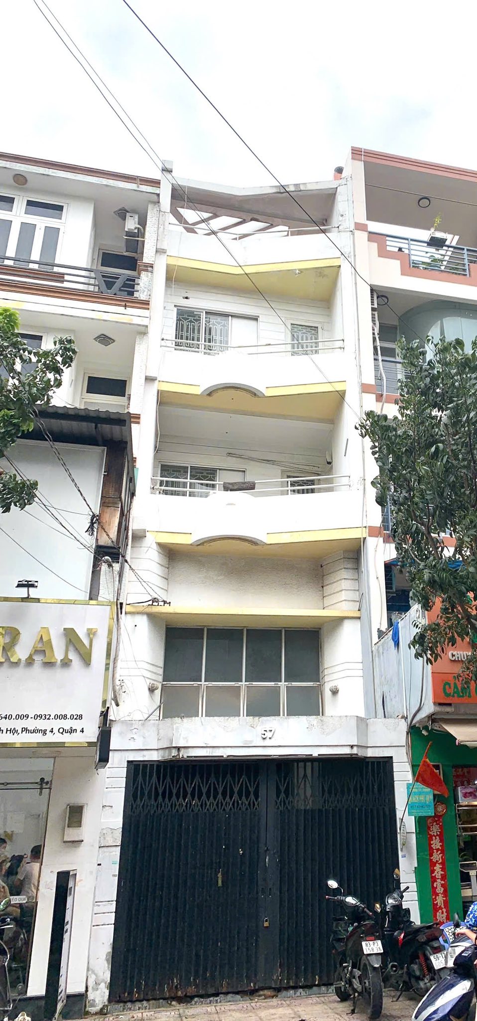 Cho thuê nhà 2 mặt tiền trung tâm Quận 4, kinh doanh đa ngành nghề