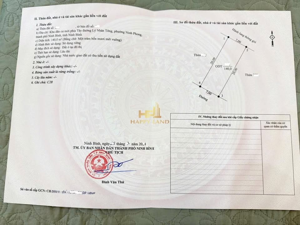 Siêu phẩm đất nền Cẩm Yến, thành phố Tam Điệp, tỉnh Ninh Bình đã chính thức lộ diện