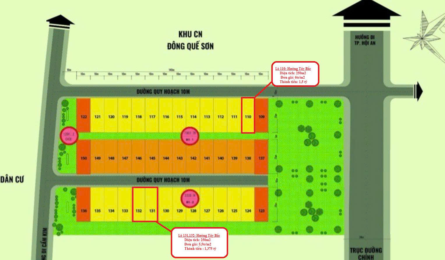 Siêu phẩm đất nền 250m2 tại Khu dân cư Bình Giang, Thăng Bình, Đà Nẵng đang chờ đón chủ nhân mới
