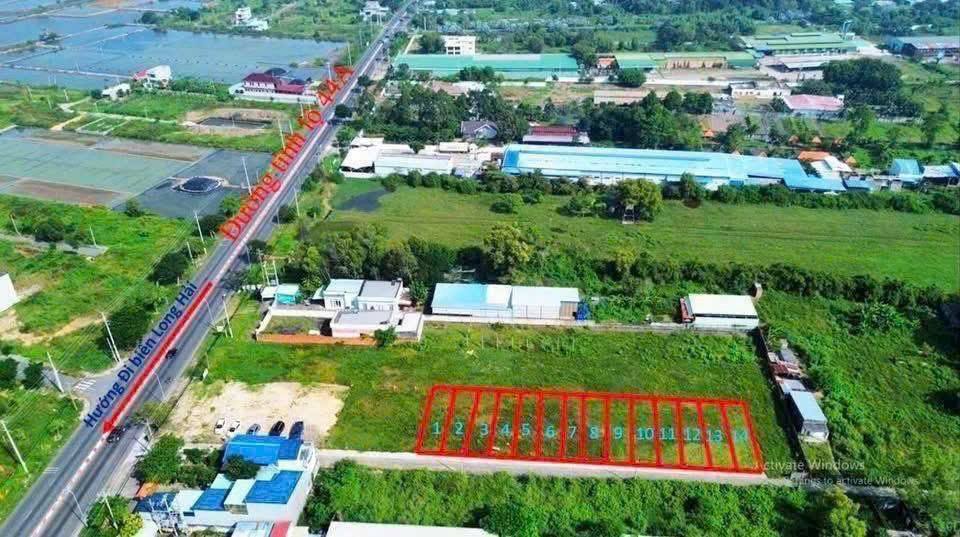 Bán đất vị trí đắc địa tại An Ngãi, Long Điền - Sổ đỏ thổ cư 80m2