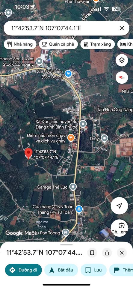 Bán đất vị trí đẹp tại Bù Đăng, Bình Phước - 200m2, giá tốt