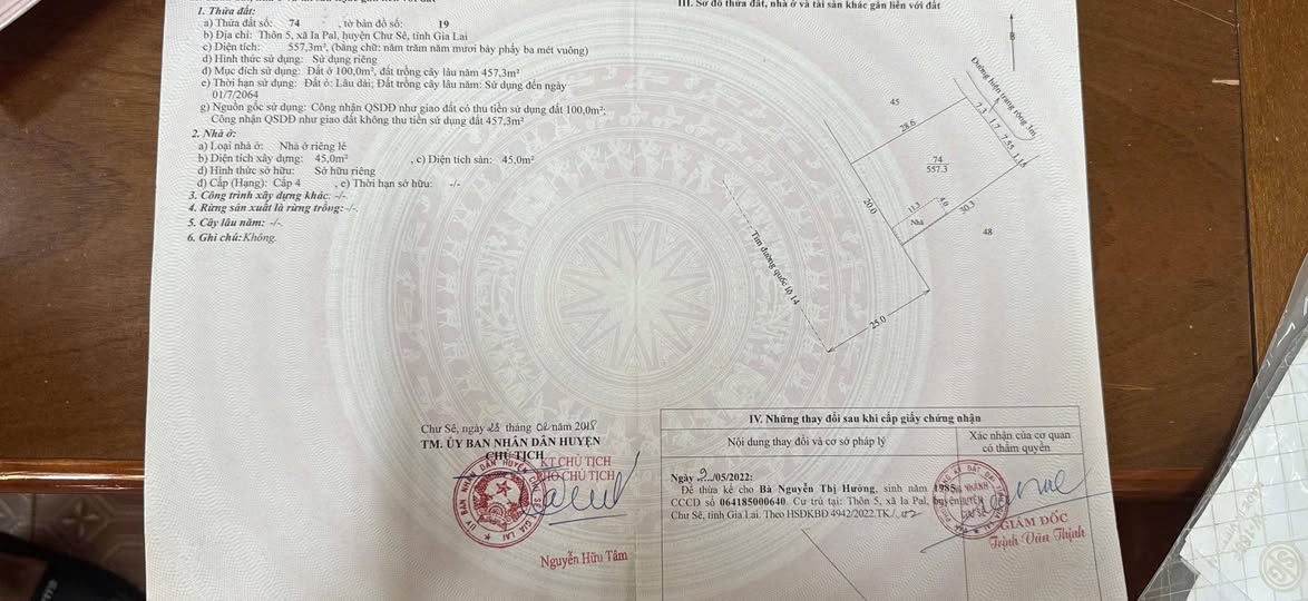 Chính chủ gửi bán lô đất vàng với 20m mặt tiền cực khủng bám ngay Quốc lộ 14