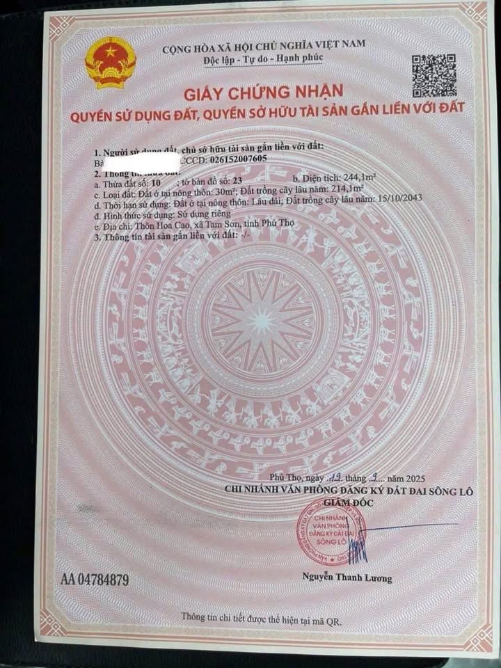 Đất Vĩnh Tường nhà 2 tầng xinh như mộng sẵn sàng đón chủ nhân mới, giá hời chỉ 3 tỷ