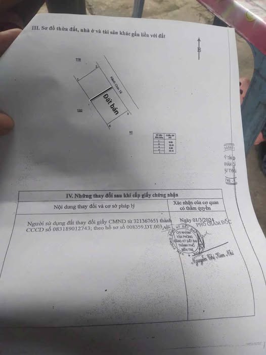 Ghé ngay nền đất siêu đẹp tại Phú Khương, Bến Tre nào