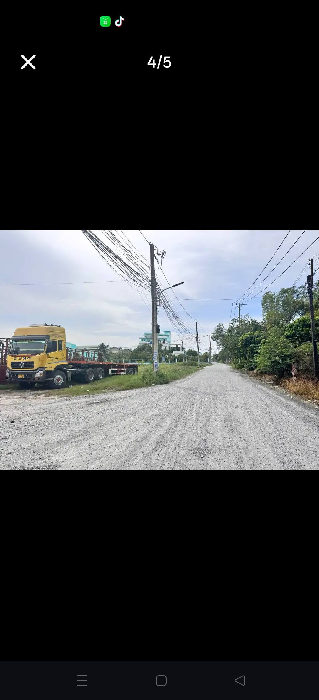 Đất thổ cư 939m2, đường xe container, Hòa Khánh Nam, Long An