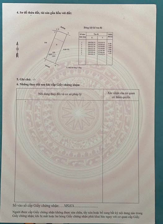 Nhà 1,5 tầng 60m2, 4,5m mặt tiền, hướng Tây tại Phù Nghĩa, Nam Định