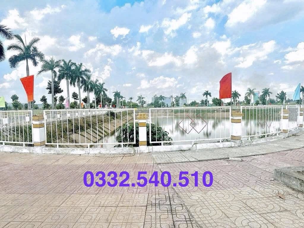 Đất nền ven hồ, liền kề khu công nghiệp Thủ Thừa, vị trí đắc địa, tiềm năng sinh lời