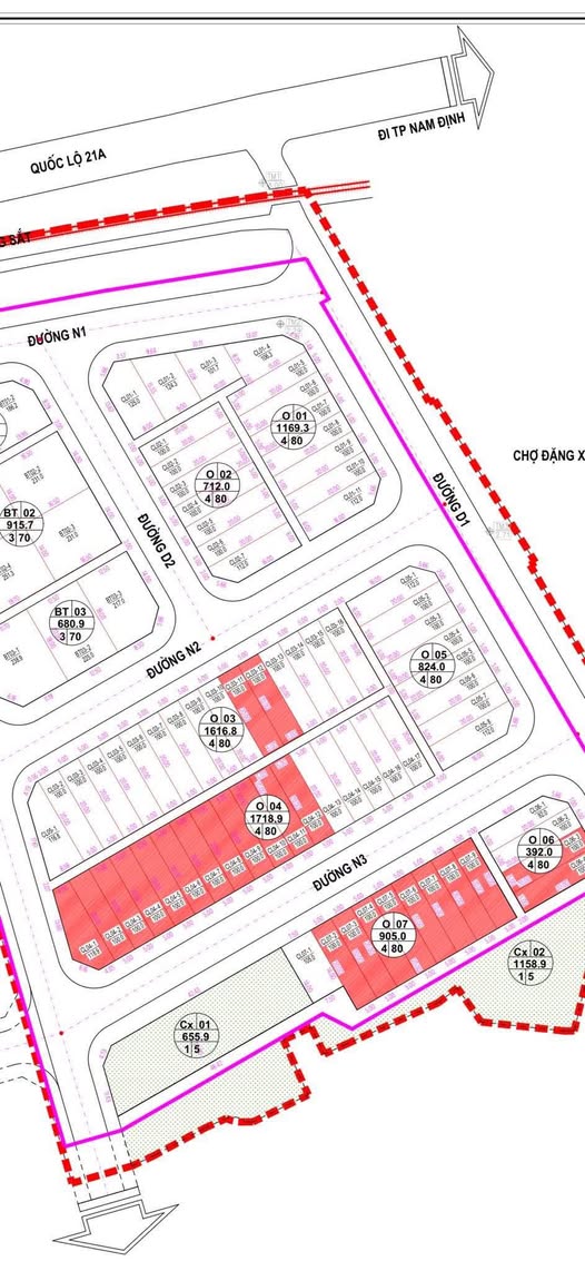 Đất đấu giá Chợ Đặng Xá, 100m2, mặt tiền 5m