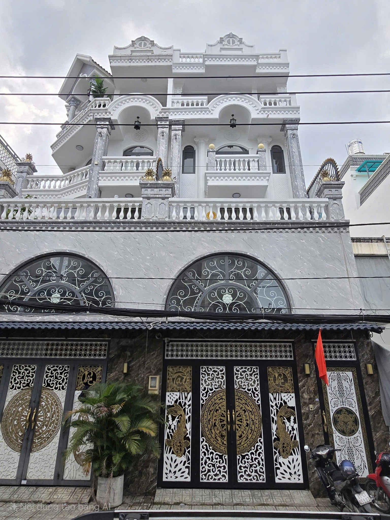 Nhà 5 tầng thang máy 80m2, ngang 5,5m hẻm 10m thông Gò Vấp 12,9 tỷ