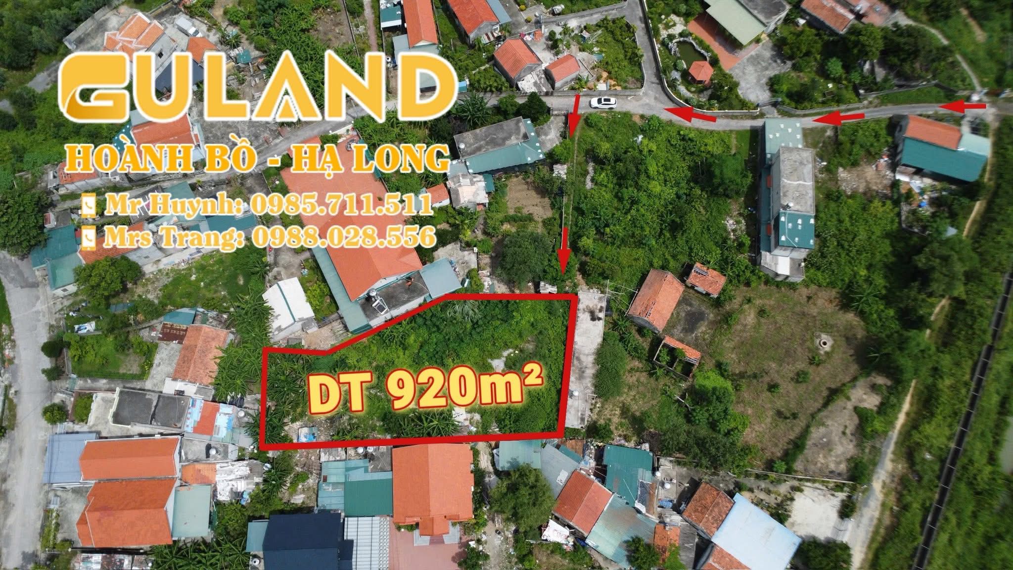 Đất Quảng Ninh 920m² làm vườn hay chia lô, giá hời hơn 4 triệu/m²