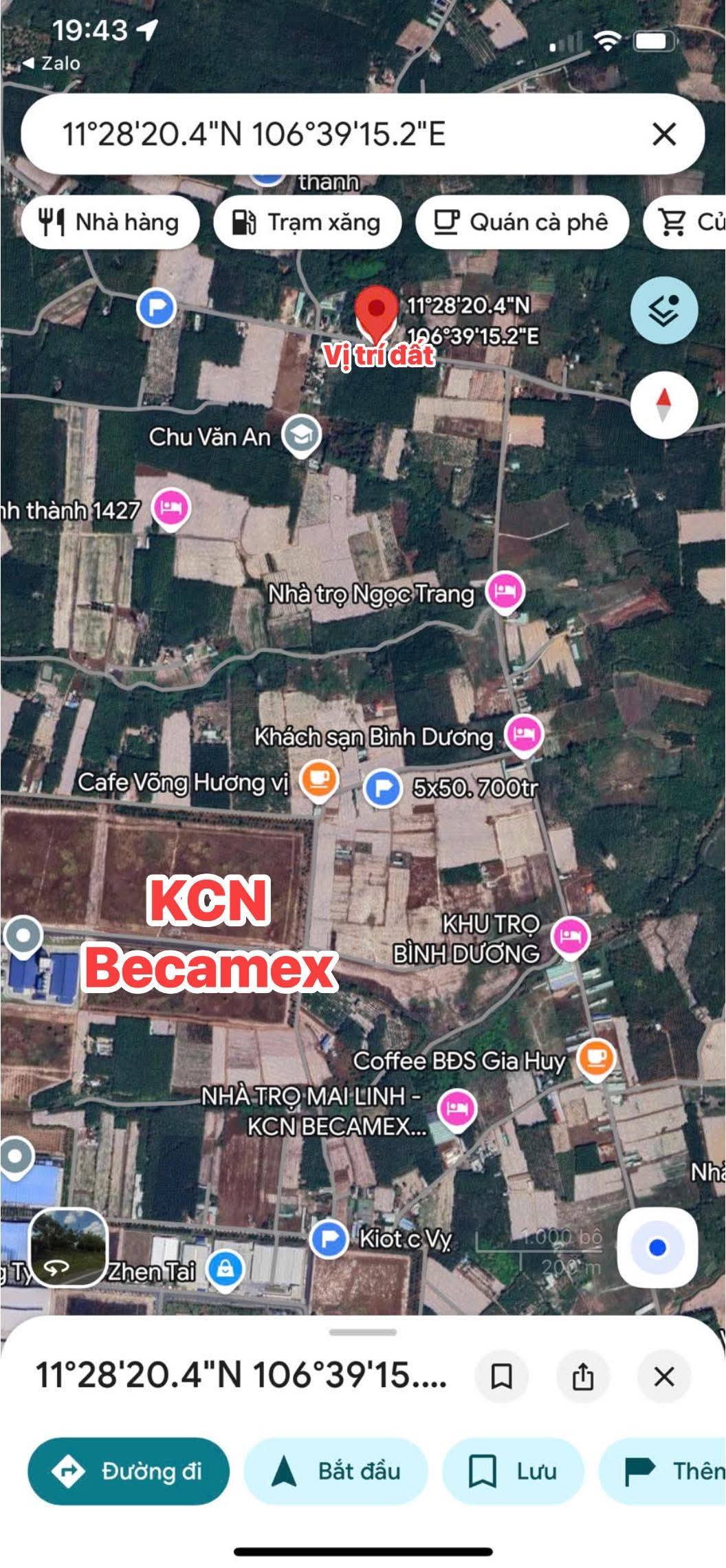 Bán đất nền liền kề tại Chơn Thành, Bình Phước, gần Becamex, giá hấp dẫn