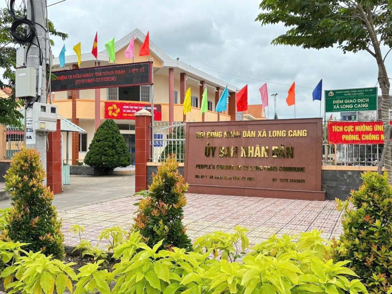 Bán đất 140m2 trung tâm xã Long Cang, Long An, sổ hồng chính chủ