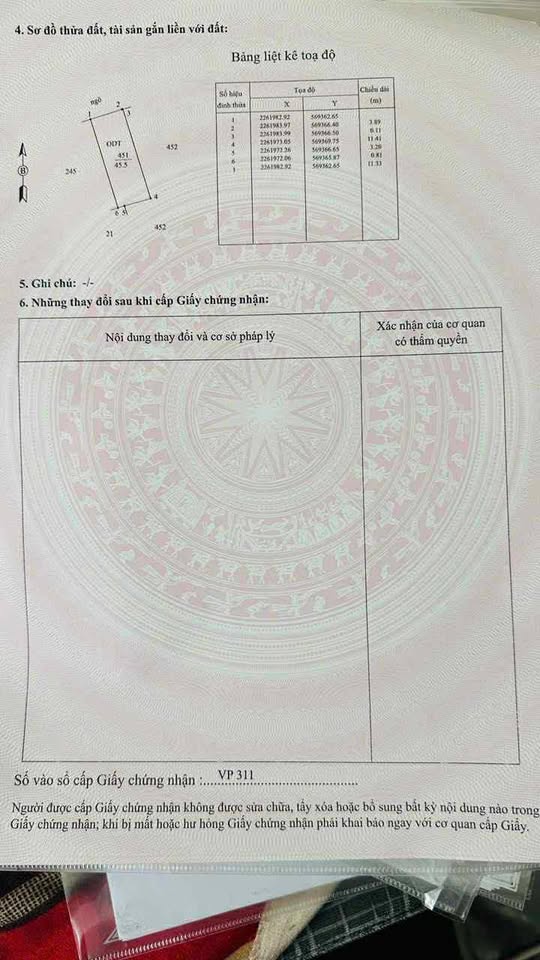 Cơ hội sở hữu ngay lô đất vuông vắn tại ngõ 171 Cầu Đông, Lộc Vượng, Nam Định