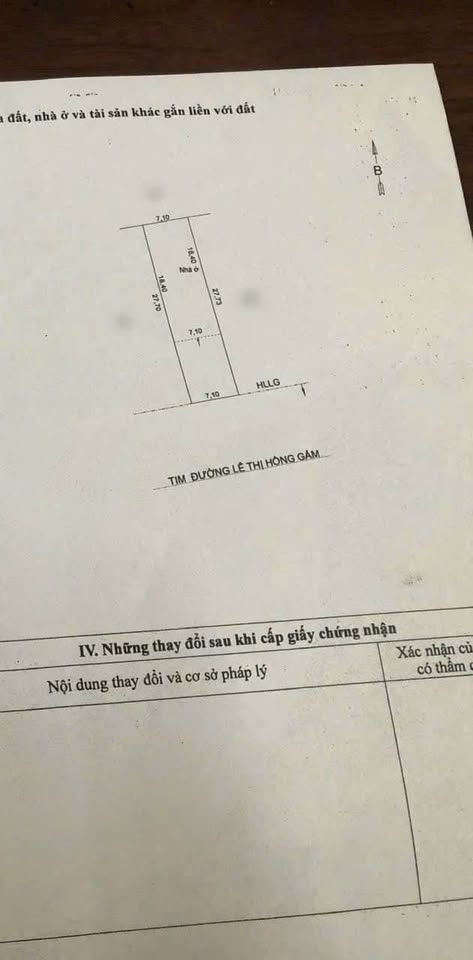 Chào mừng quý vị đến với cơ hội sở hữu siêu phẩm nhà mặt tiền tại đường Lê Thị Hồng Gấm